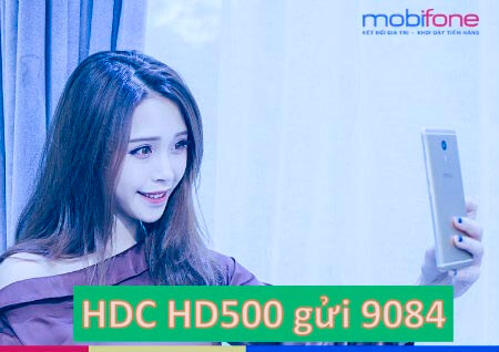 Đăng ký gói cước HD500 MobiFone chỉ với 500.000đ/tháng