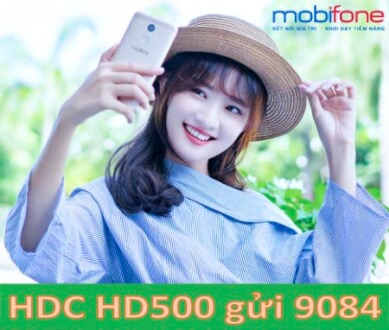 Gói cước HD500 MobiFone nhận ngay 55 GB tốc độ cao