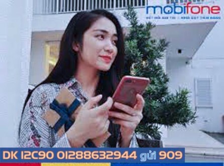 Đăng ký gói C90 MobiFone 12 tháng không còn phải lo lắng nạp tiền hàng tháng