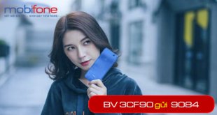 Đăng ký gói cước 3CF90 Mobifone lướt web 3 tháng