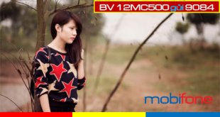 Đăng ký gói cước 12MC500 Mobifone nhận 15 tháng sử dụng liên tục
