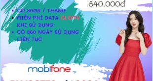 Cách đăng ký gói cước 12CT70 Mobifone chỉ 840k online cả năm