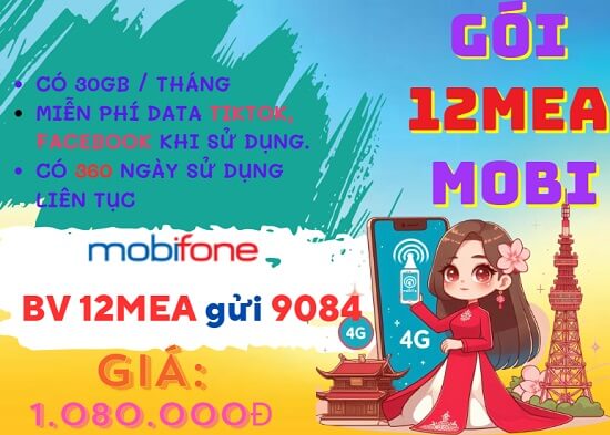 Đăng ký gói cước 12MEA MobiFone - Chìa khóa mở ra thế giới học tập và giải trí bất tận!