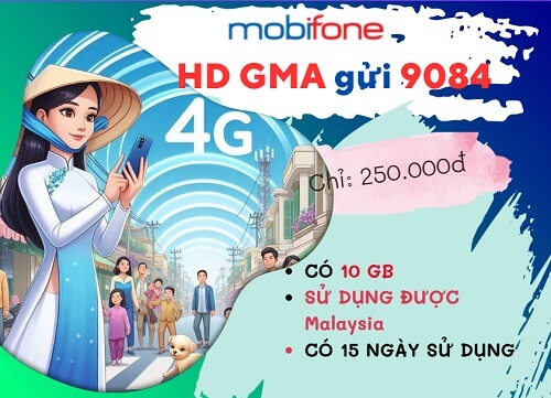 Cách đăng ký gói cước GMA MobiFone - Ưu đãi trọn gói khi đi Malaisia