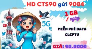 Gói cước CTS90 MobiFone: Ưu đãi 30GB, kèm ClipTV dùng 30 ngày