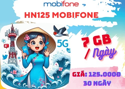 Cách đăng ký gói cước HN125 Mobifone cho thuê bao mới tại Hà nội