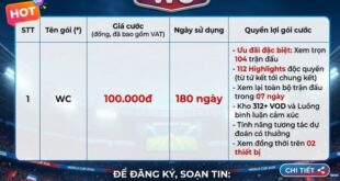 Cách đăng ký gói gước WC MobiFone xem trọn vẹn World Cup 2026 giá siêu hời